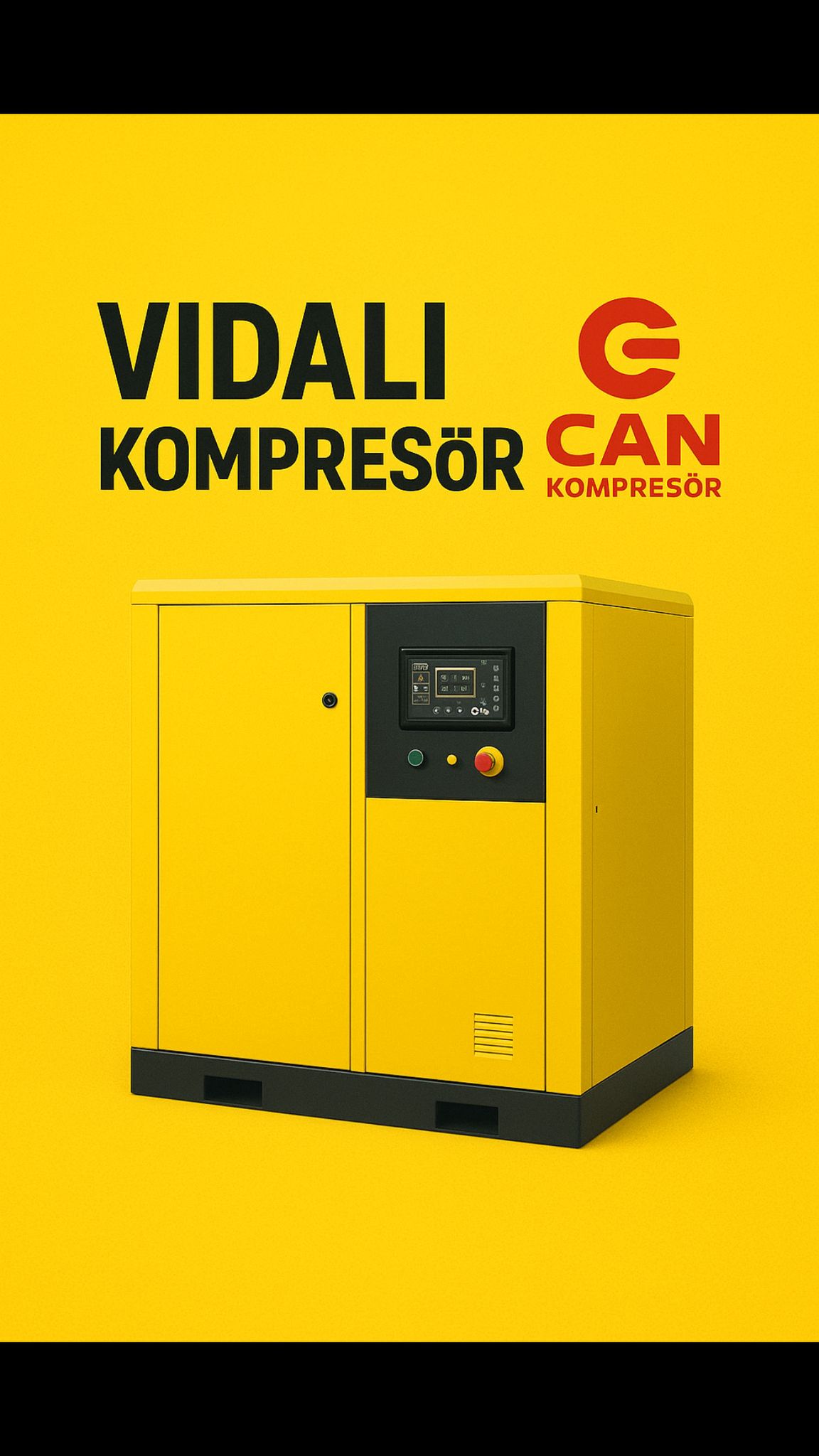 vidalı kompresör